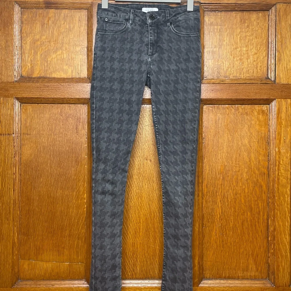 Sandro Houndstooth Skinny Jeans - Picture 5 of 7